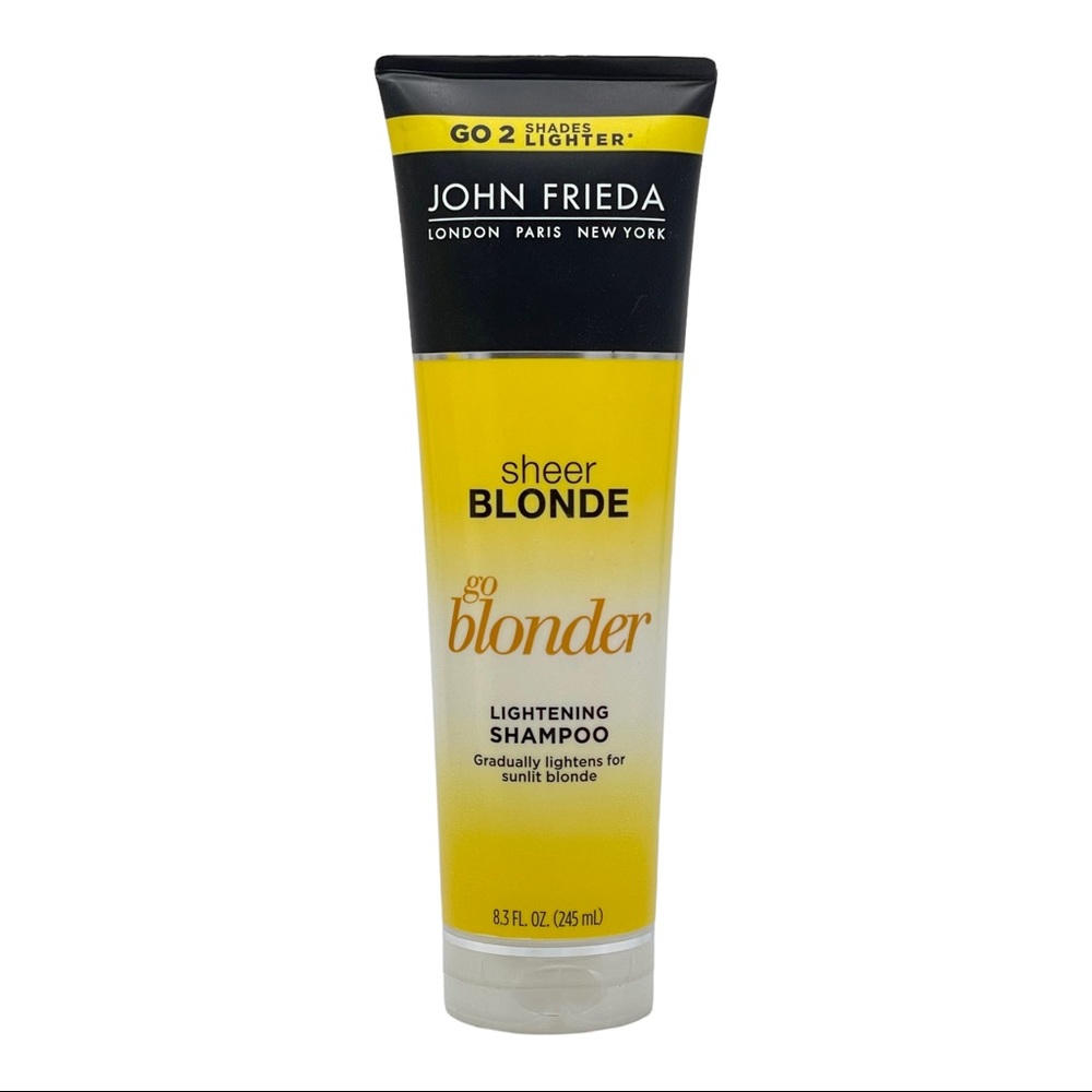 John Frieda Sheer Blonde Go Blonder Gradual Lightening Shampoo 8.3 oz Sunlit HTF